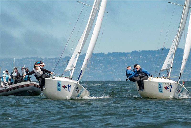 2023 Casa Vela Cup Day 4 photo copyright Gerard Sheridan taken at St. Francis Yacht Club and featuring the Match Racing class