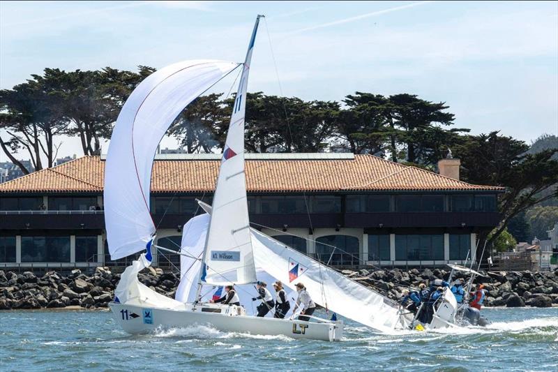 2023 Casa Vela Cup Day 4 photo copyright Gerard Sheridan taken at St. Francis Yacht Club and featuring the Match Racing class