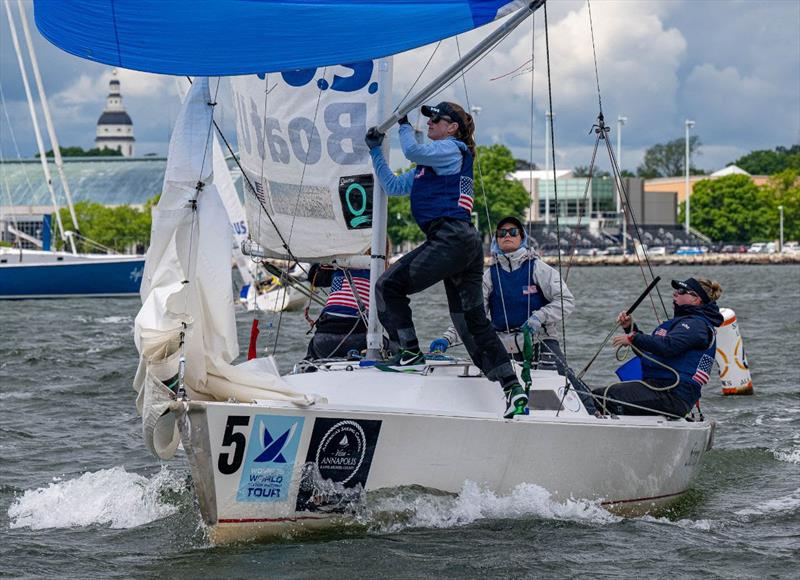 Janel Zarkowsky (USA) As One on day 3 of the 2023 Santa Maria Cup - photo © Walter Cooper