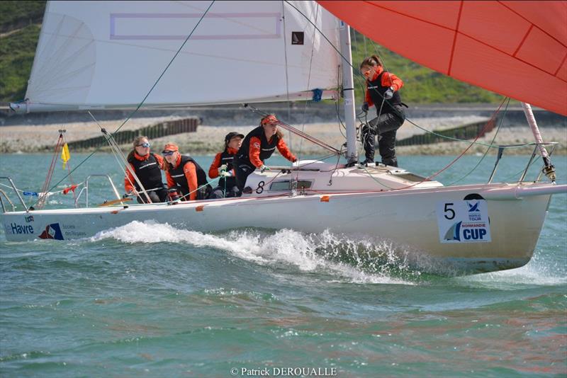 Julia Aartsen (NED)/ Out of the Box - 2023 Women's World Match Racing Tour, Stage 3 photo copyright Patrick Deroualle taken at  and featuring the Match Racing class