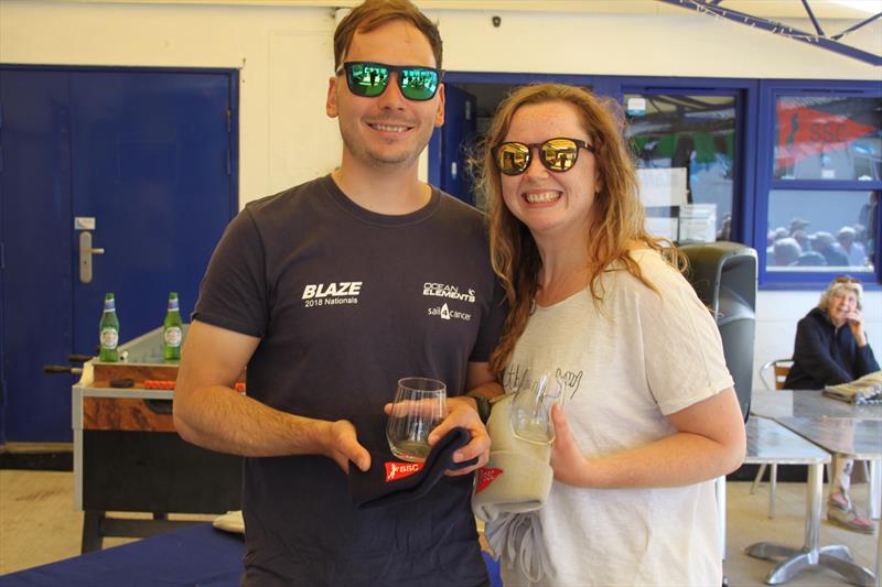 Minus 40 Match Racing - 2nd place, Ben Harden & Lucy Ellery - photo © Stone Sailing Club