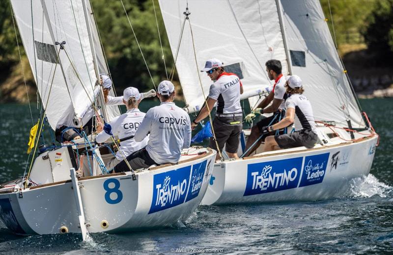 Eric Monnin (SUI) Capvis Swiss Match Racing Team at OM International Ledro Match Race - photo © AVLL | Zerogradinord