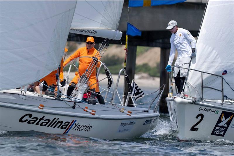 Johnie Berntsson (SWE) Berntsson Sailing Team photo copyright Ian Roman / WMRT taken at Royal Gothenburg Yacht Club and featuring the Match Racing class