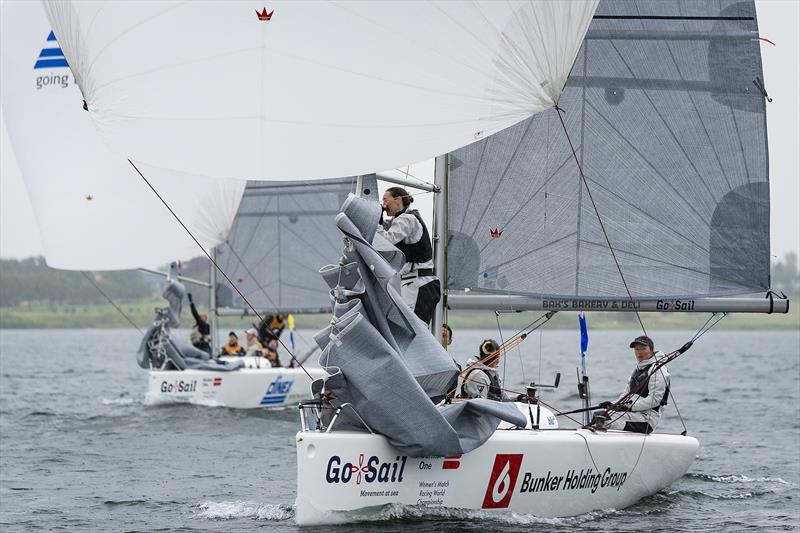 2023 Women's Match Racing World Championship - powered by Bunker One - Day 2 photo copyright Mick Anderson taken at Middelfart Sailing Club and featuring the Match Racing class