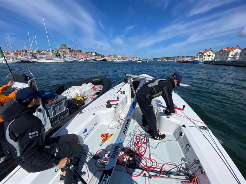 Chris Poole (USA) Riptide Racing at 2023 GKSS Match Cup Sweden photo copyright Anders Dahlberg taken at Royal Gothenburg Yacht Club and featuring the Match Racing class