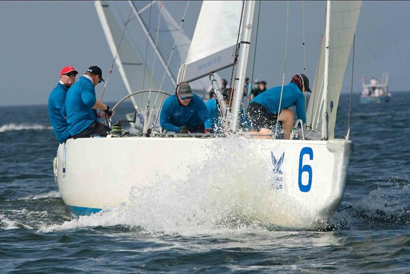 Gavin Brady and his True Blue Racing Team of Chris Cowan, Ed Davidson, Alistair Gifford, David Swete photo copyright WMRT taken at Oakcliff Sailing Center and featuring the Match Racing class