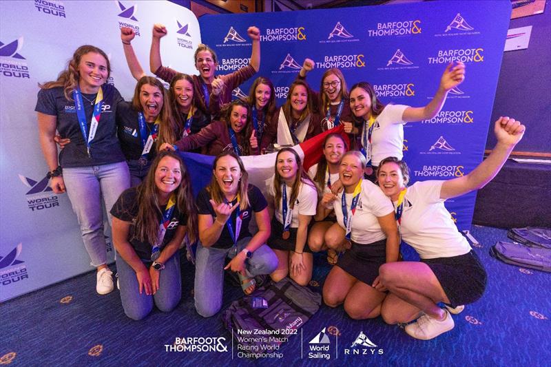 Women's Match Racing World Championship – Auckland, New Zealand 2022 - photo © Live Sail Die