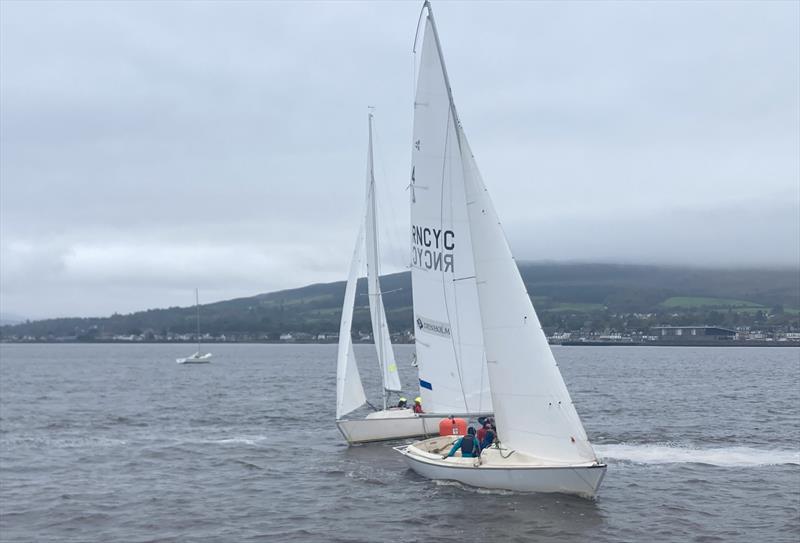 2023 Ceilidh Cup & Scottish Student Sailing Match Racing Championship photo copyright Nathan Dickson taken at Royal Northern & Clyde Yacht Club and featuring the Match Racing class