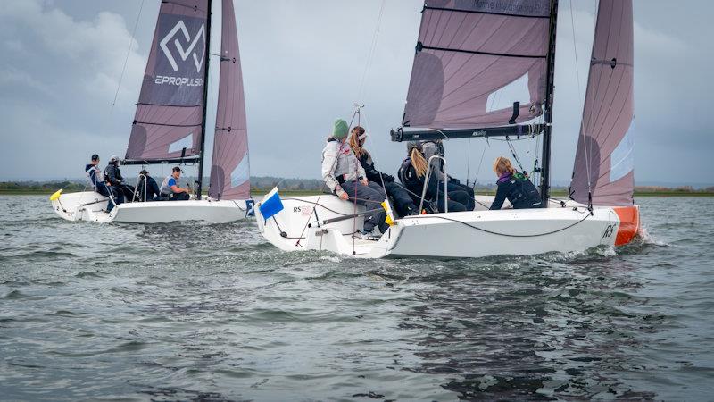 RYA National Match Racing Grand Finals at Queen Mary photo copyright Freddie Cardew-Smith taken at Queen Mary Sailing Club and featuring the Match Racing class