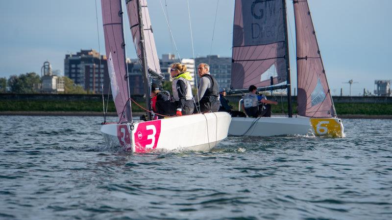 RYA National Match Racing Grand Finals at Queen Mary - photo © Freddie Cardew-Smith