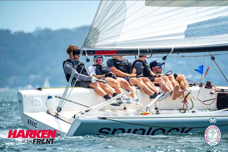 Final day at the HARKEN International Youth Match Racing Championship - photo © Alex Dare / Tidal Media Australia / Down Under Sail