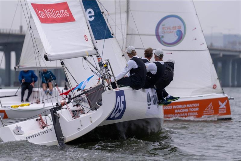 Ian Williams (GBR) Chinaone.Ningbo (crew Jon Gundersen, Richard Sydenham, Gerrard Mitchell) - 2023 World Match Racing Tour Final photo copyright Ian Roman / WMRT taken at  and featuring the Match Racing class