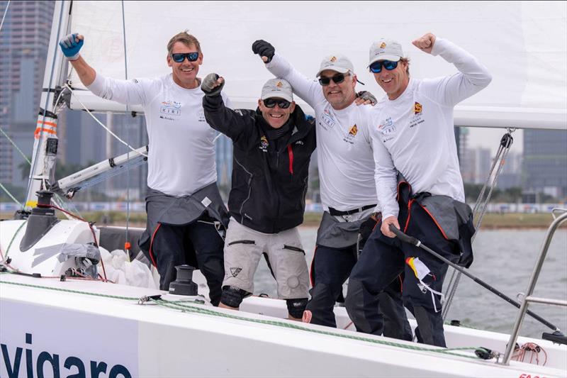 Ian Williams (GBR) Chinaone.Ningbo (crew Jon Gundersen, Richard Sydenham, Gerrard Mitchell) - 2023 World Match Racing Tour Final photo copyright Ian Roman / WMRT taken at  and featuring the Match Racing class