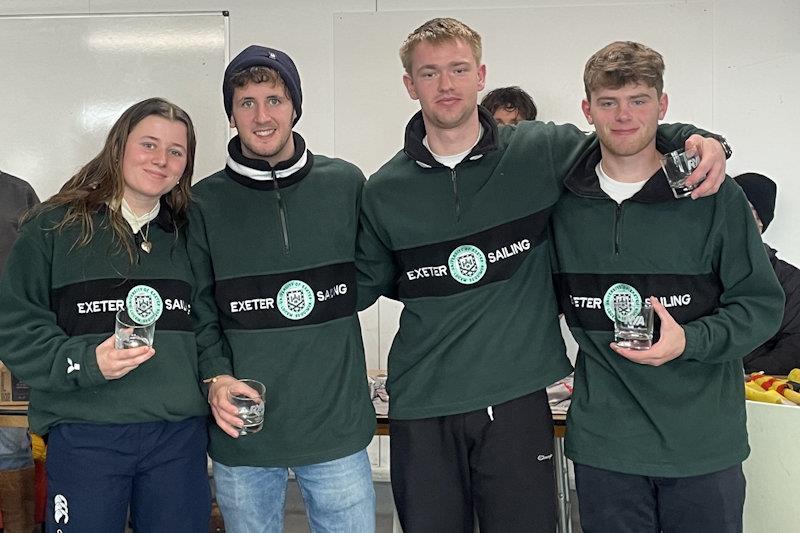 First qualifier of RYA Match Racing Series 2024 - 3rd place - Ollie Meadowcroft, Jamie Tylecote, Cameron Yates, Laura Hantrais - photo © Natasha de la Fuente