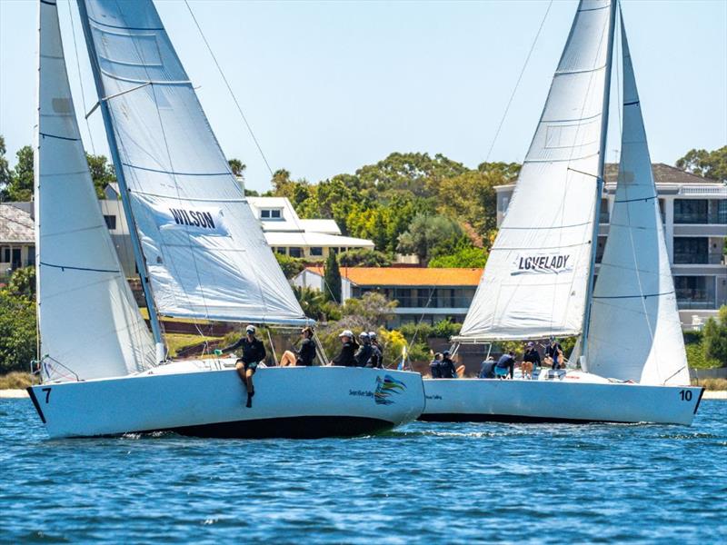 2024 Warren Jones International Youth Regatta - Day 4 photo copyright Swan River Sailing taken at Royal Freshwater Bay Yacht Club and featuring the Match Racing class