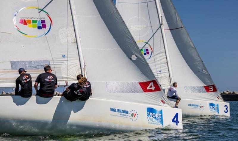 EUROSAF Match Racing, Open and Women's European Championships photo copyright Mauro Melandri / Circolo Velico Ravennate taken at  and featuring the Match Racing class