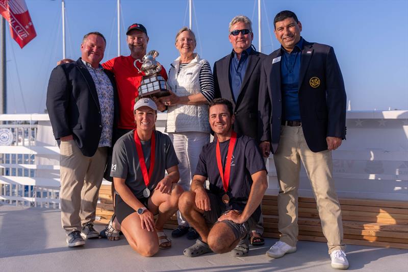 Scotty Dickson wins 14th Career Ficker Cup photo copyright Ian Roman / WMRT taken at Long Beach Yacht Club and featuring the Match Racing class