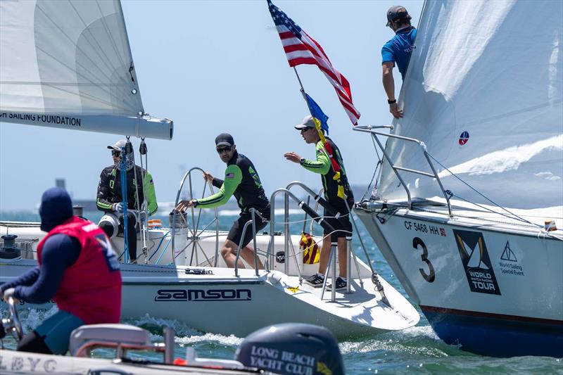 Chris Poole / Riptide Racing with crew Joachim Aschenbrenner, Bernardo Freitas, Mal Parker, Luke Payne, and Harry West - 59th Congressional Cup - photo © Ian Roman/WMRT