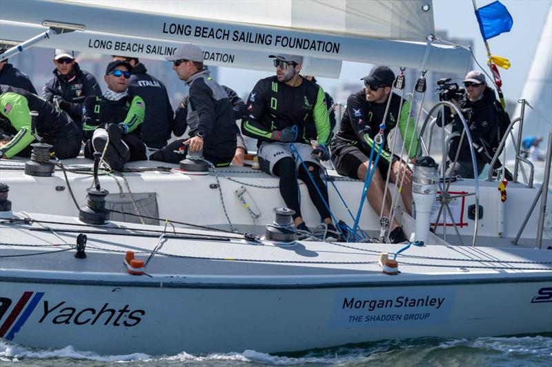  Chris Poole, USA and his Riptide Racing team, defending champions of the LBYC Congressional Cup - photo © Ian Roman / WMRT