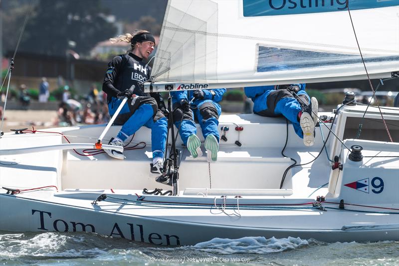 Anna Östling/ Team Wings on 2025 Casa Vela Cup Day 3 - photo © Anna Suslova / WWMT