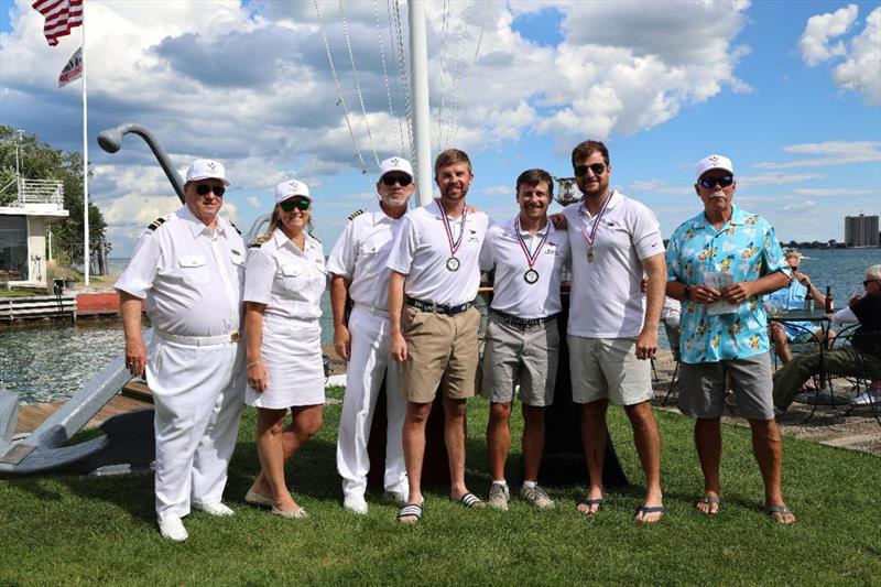 International Match Race for the Detroit Cup 2025 photo copyright Trish Kirkman taken at Bayview Yacht Club, Michigan and featuring the Match Racing class