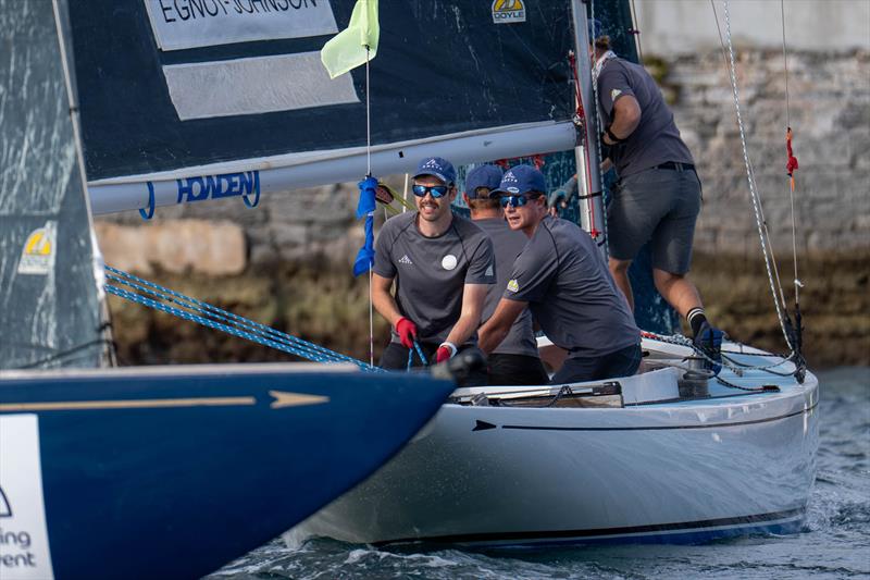 2025 Bermuda Gold Cup Day 3 - Nick Egnot-Johnson / NZL (Knots Racing) photo copyright Ian Roman / WMRT taken at Royal Bermuda Yacht Club and featuring the Match Racing class