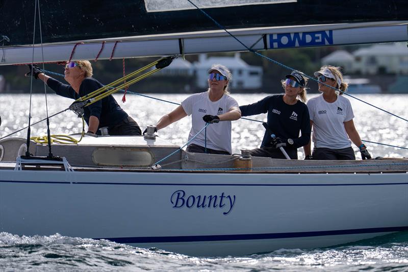 2025 Bermuda Gold Cup Day 3 - Anna Östling / SWE (Wings Sailing) photo copyright Ian Roman / WMRT taken at Royal Bermuda Yacht Club and featuring the Match Racing class
