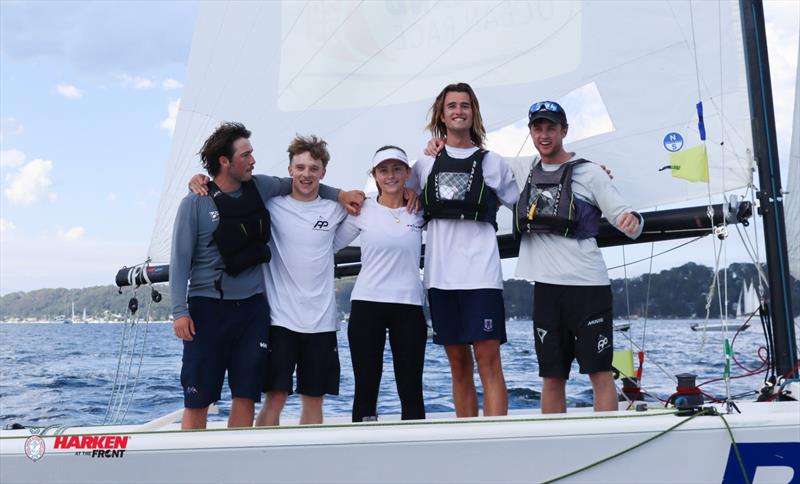 2025 WINNERS - Zack Fong, Hayden Smith, Wilbur Stanley, Nicholas Drummond & Alissa Marshall - 31st Harken International Youth Match Racing Championship - Day 4 photo copyright Bronte Job taken at Royal Prince Alfred Yacht Club and featuring the Match Racing class