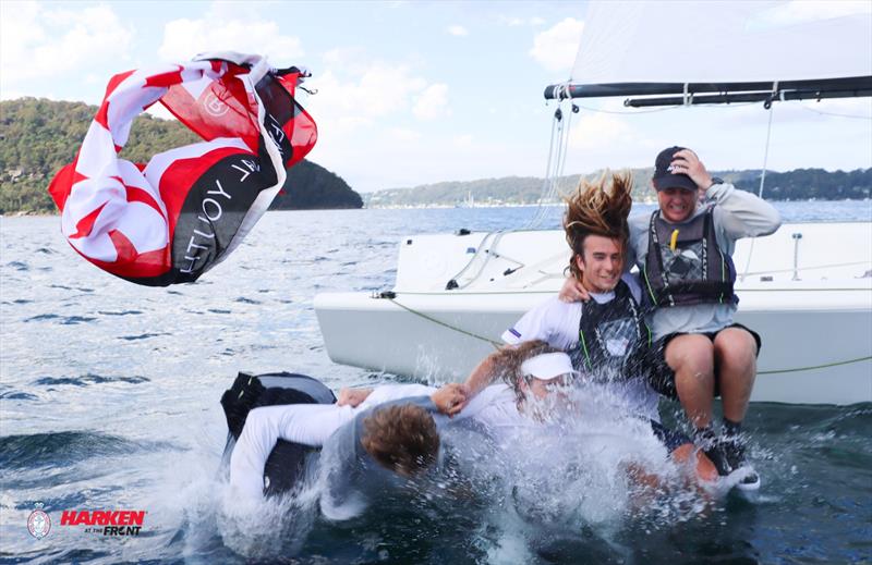 31st Harken International Youth Match Racing Championship - Day 4 photo copyright Bronte Job taken at Royal Prince Alfred Yacht Club and featuring the Match Racing class