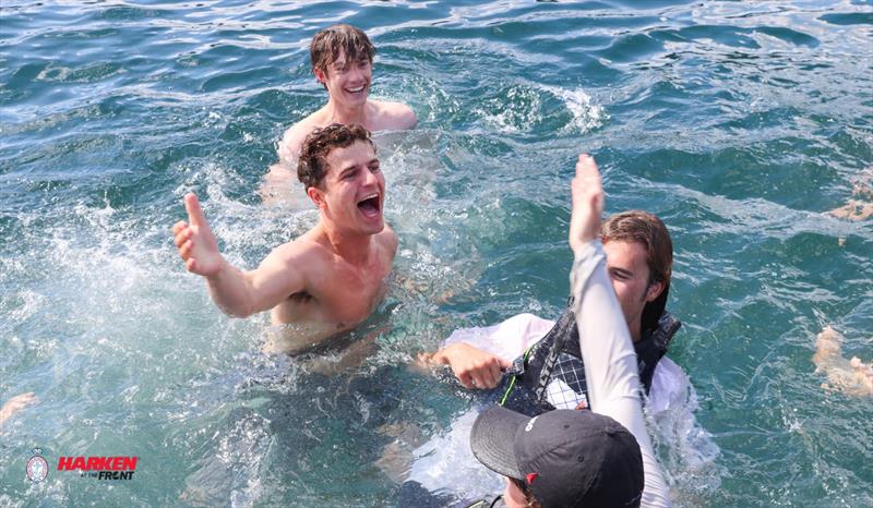 31st Harken International Youth Match Racing Championship - Day 4 photo copyright Bronte Job taken at Royal Prince Alfred Yacht Club and featuring the Match Racing class