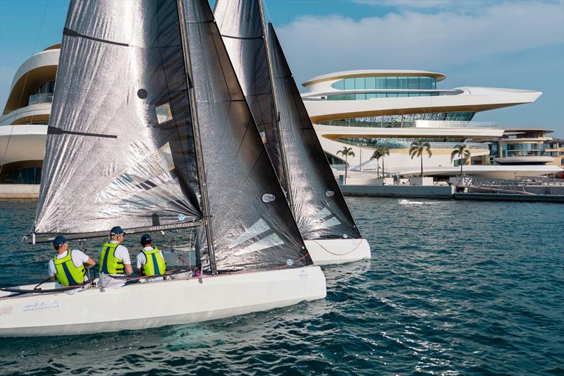 Match Racing at AMAALA Yacht Club photo copyright Ian Roman taken at AMAALA Yacht Club and featuring the Match Racing class