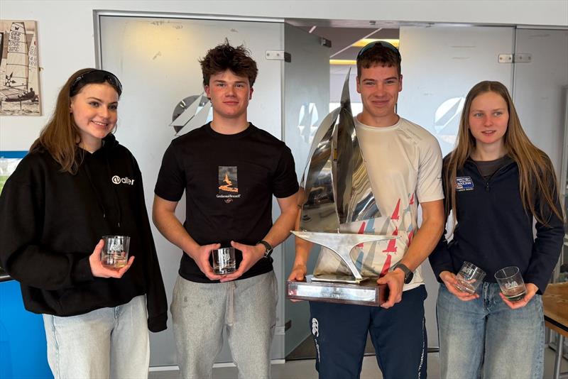 RHS Falcons winning team - RYA Schools National Match Racing Championship - photo © Jack Fenwick