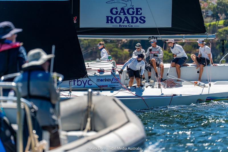 Daniel Kemp and his team from Royal Prince Alfred Yacht Club - 2026 Warren Jones International Regatta - photo ©  Alex Dare - Tidal Media Australia
