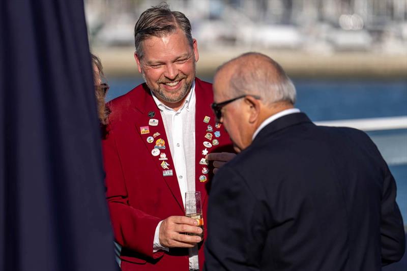 Johnie Berntsson (SWE) photo copyright Ian Roman / WMRT taken at Long Beach Yacht Club and featuring the Match Racing class