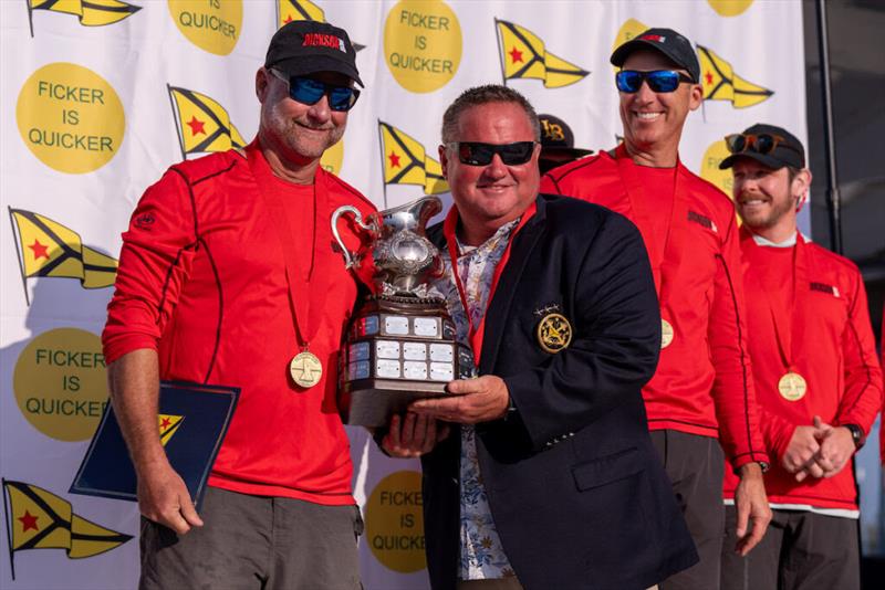 Scotty Dickson (USA) winning the Ficker Cup 2024 - photo © Ian Roman