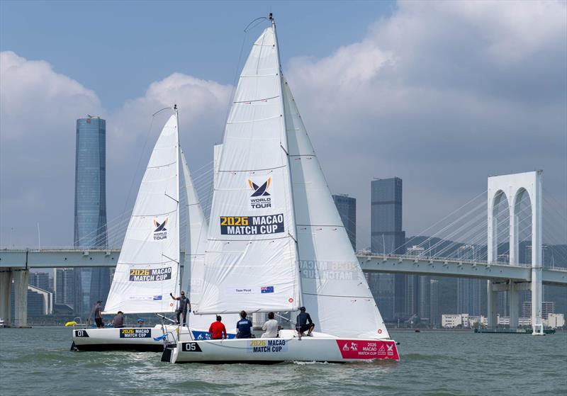 2026 Macao Match Cup Day 1: Nick Egnot-Johnson (NZL) and Tim Picot (AUS) - photo © Ian Roman / WMRT