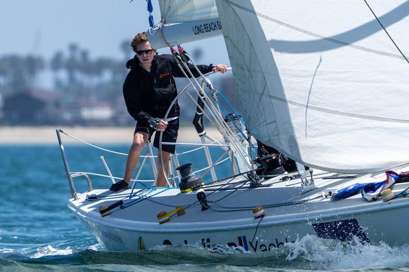 Christian Prendergast, USA on day 1 of the 61st Congressional Cup at Long Beach Yacht Club - photo © Ian Roman / WMRT