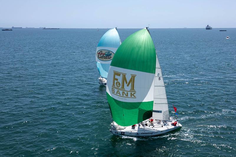 Racing on day 2 of the 61st Congressional Cup at Long Beach Yacht Club - photo © Ian Roman / WMRT
