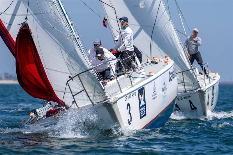 Racing on day 3 of the 61st Congressional Cup at Long Beach Yacht Club - photo © Ian Roman / WMRT