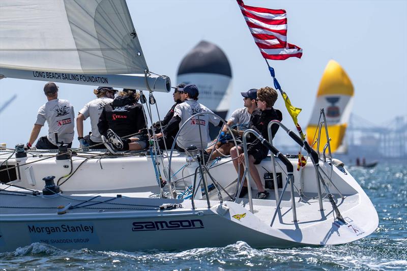 Christian Prendergast, USA on day 3 of the 61st Congressional Cup at Long Beach Yacht Club - photo © Ian Roman / WMRT