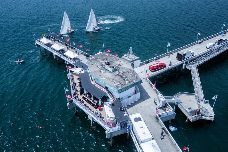 Racing on day 4 of the 61st Congressional Cup at Long Beach Yacht Club - photo © Ian Roman / WMRT