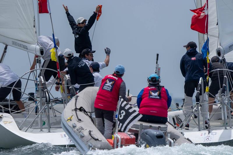 Racing on day 4 of the 61st Congressional Cup at Long Beach Yacht Club - photo © Ian Roman / WMRT