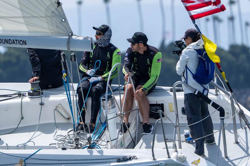 Chris Poole / Riptide Racing on day 4 of the 61st Congressional Cup at Long Beach Yacht Club - photo © Ian Roman / WMRT