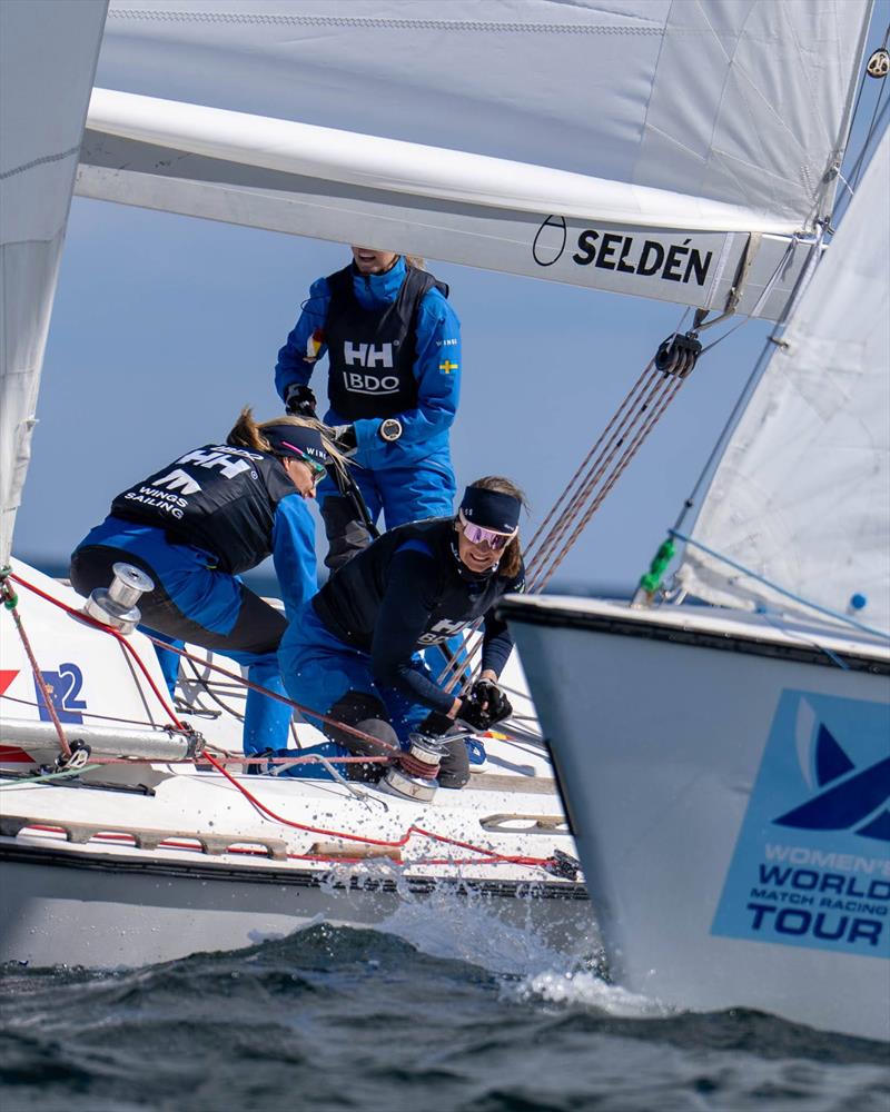 KDY Women's Match Race 2026, Day 1 photo copyright Ian Roman / WMRT taken at Royal Danish Yacht Club and featuring the Match Racing class