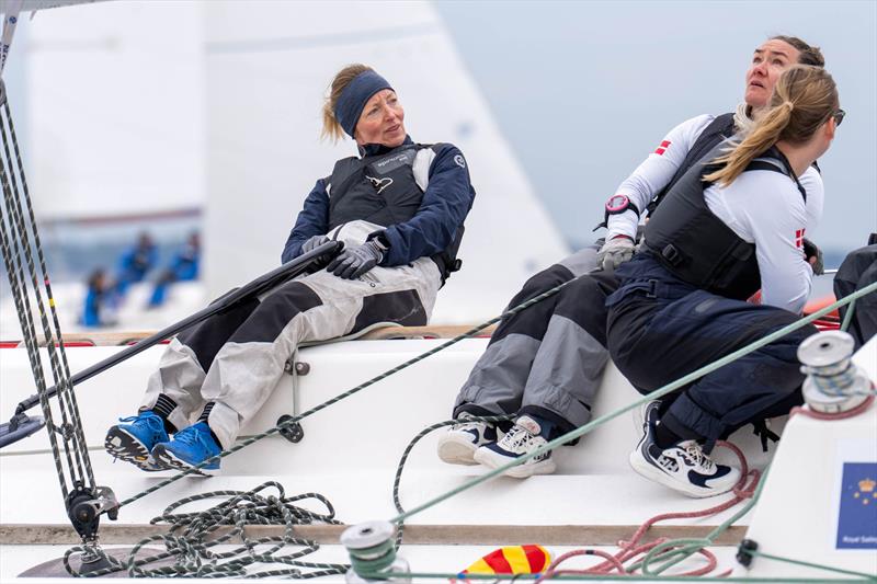 Denmark's Lea Vogelius and her WOW Racing crew of Louise Ulrikkeholm, Sille Christensen, Josefine Rasmussen, Joan Hansen and Maria Juul win the KDY Women's Match Race 2026 - photo © Ian Roman / WMRT