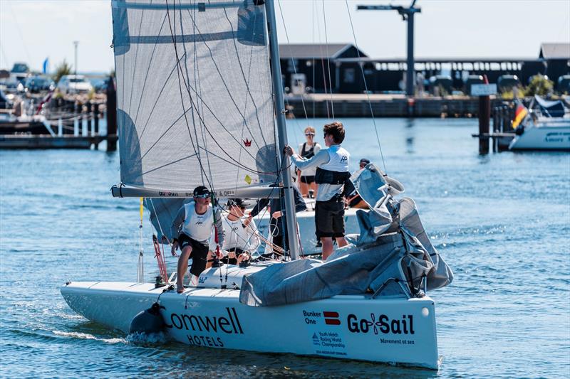 Youth Match Racing Worlds 2026 day 1 - photo © Mick Anderson