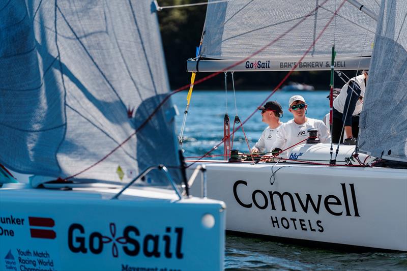 Youth Match Racing Worlds 2026 day 1 - photo © Mick Anderson