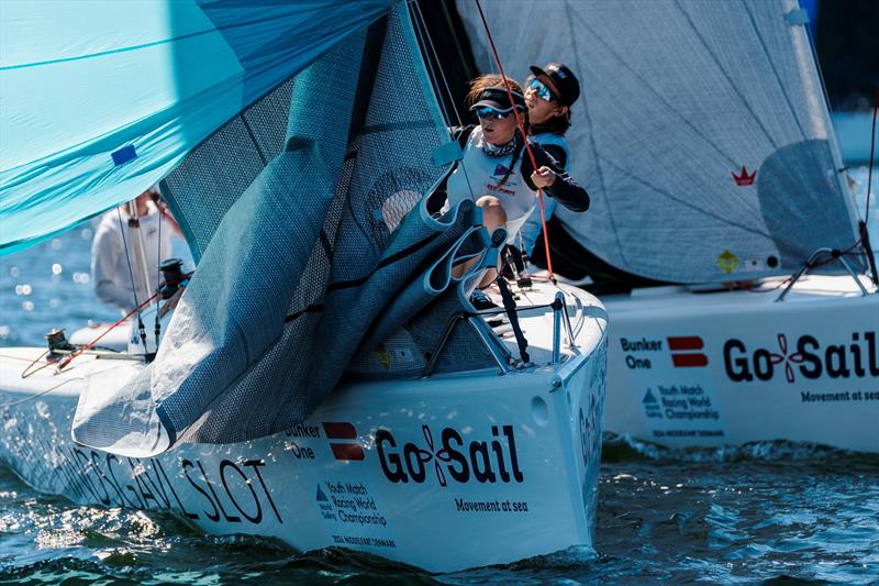 Youth Match Racing Worlds 2026 day 1 - photo © Mick Anderson