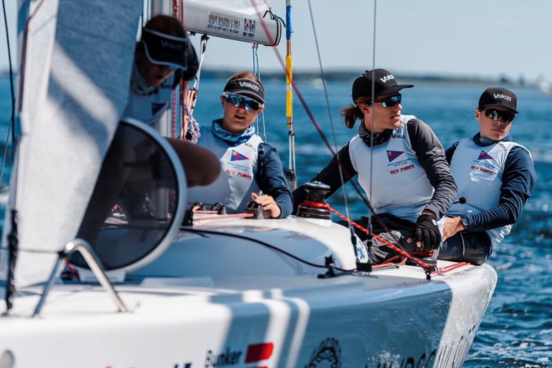 Youth Match Racing Worlds 2026 day 1 - photo © Mick Anderson