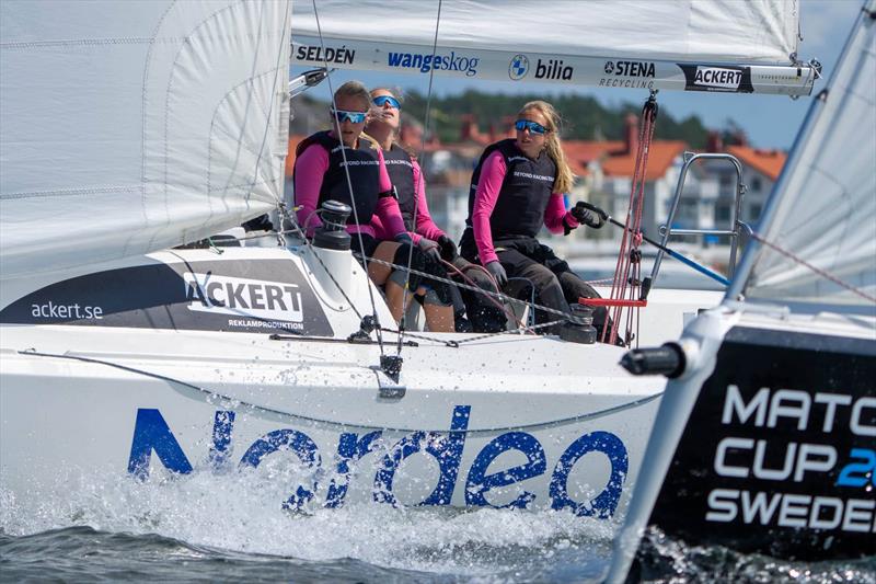 Martina Carlsson (SWE) / Beyond Racing - GKSS Match Cup Sweden and Nordea Women's Trophy at Marstrand, Sweden Day 5 - photo © Ian Roman / WMRT